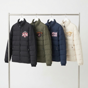 Chaqueta de Plumón Delgada con Logotipo Personalizado para Hombre, Cuello Alto, para Invierno, Venta al Por Mayor, OEM, ODM - Product Image 1