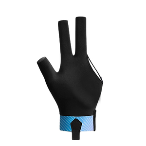 Custom Spandex Fabric 3-Finger Snooker <b>Gloves</b> for Sports-Unisex Custom Colors & Logos - Product Image 2