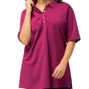 New Fashion Design Blank <b>Women</b> <b>Polo</b> <b>Shirt</b> Short-sleeved <b>Polo</b> T-<b>shirt</b> High Quality <b>Women</b> Ladies <b>Polo</b> <b>Shirts</b> Reasonable Price - Product Image 2