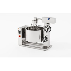 Olla de vapor encamisada con inducción y rotación Amicook 380V/440V: Modelo de alto rendimiento para cocinar, preparar comidas, servicio de catering, motorizado, venta al por mayor de sopas - Product Image 3