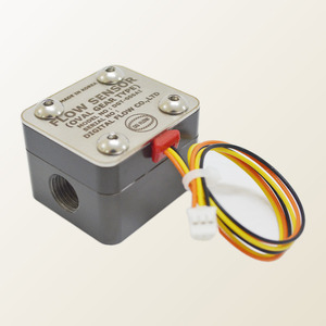 Débitmètre industriel numérique DGT-006AI coréen à engrenages ovales, capteur de débit en aluminium avec filetage interne PT 1/4 - Product Image 1