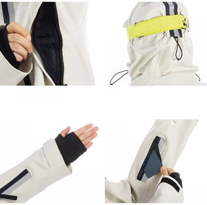 Chaqueta Impermeable Cortavientos Unisex para Exteriores, Chaqueta para Lluvia, Senderismo, Trekking, Camping, OEM, ODM - Product Image 4