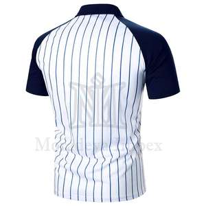 เสื้อโปโลผู้ชายเสื้อโปโลโลโก้แบบลำลองเรียบๆคุณภาพสูงระบายอากาศได้ดี - Product Image 5