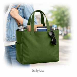 Bolsa de Lona Resistente y Ecológica con Tamaño e Impresión Personalizables para Publicidad y Uso Diario - Product Image 5