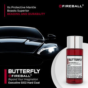 Revêtement céramique Fireball Butterfly Executive SiO Hard Coat 105ml (3 flacons de 35ml) Durabilité 7 ans Super hydrophobe - Product Image 3