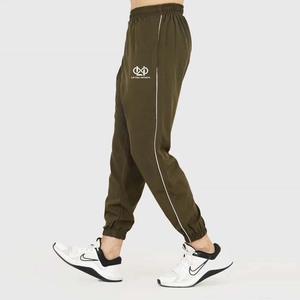 Lifting Infinite <b>Men's</b> <b>Navy</b> Blue 100% Cotton Lightweight Sweatpants Elastic Waist Breathable Casual <b>Joggers</b> with Embroidery Logo - Product Image 3