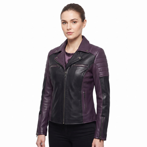 Women's Fashionable Leather <b>Biker</b> <b>Jacket</b> Female Turn-Down-Collar Leather <b>Jackets</b> Ladies Zipper PU Leather <b>Biker</b> <b>Jacket</b> - Product Image 6
