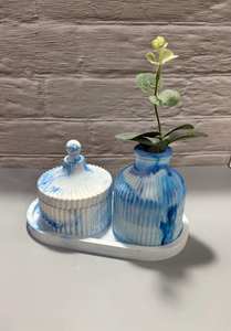 Classic Handcrafted Resin Jar Set Stackable & Heatable Eco-Friendly Kitchen Tableware for Business Gifts - Product Image 3