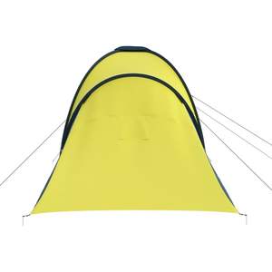 Tente de camping bleue et jaune pour 6 personnes - Product Image 5
