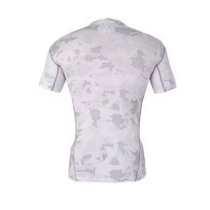 Camiseta de Compresión de Alta Calidad para MMA, Rashguard para Hombre, Personaliza tu Propio Logotipo, Sublimada, Corta, Transpirable, Spandex/Poliéster - Product Image 3