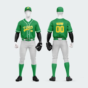 Nueva Llegada, Uniforme de Béisbol para Hombre, de Alta Calidad, Transpirable, 100% Poliéster, Manga Corta, Estampado Técnico, Último Modelo - Product Image 3