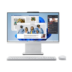 Ideacentre AIO AMD Ryzen 7 7735HS 23.8" FHD IPS All-In-One <b>Desktop</b>(16GB RAM/512GB SSD/Win11/Microsoft 365 Basic - Product Image 4