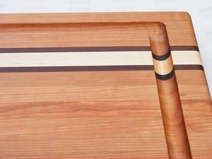 Tabla de Cortar de Madera de Diseño Nuevo, Plato para Servir, Madera de Bambú y Mango, Rectangular, para Verduras y Frutas, Utensilios de Cocina - Product Image 2