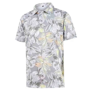 Polo pour homme imprimé sur mesure par sublimation, léger, respirant, séchage rapide, toucher doux, impression intégrale, OEM ODM - Product Image 6