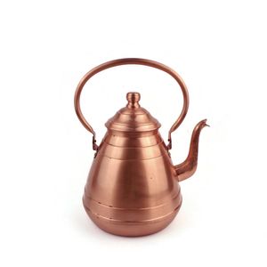 Théière en cuivre finition miroir sur mesure, qualité alimentaire, cafetière, bouilloire en cuivre, ustensiles de cuisine en cuivre fabriqués artisanallement - Product Image 4
