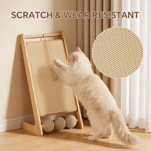 Tiragraffi per Gatti a L in Sisal con Palla Sospesa - 1 Base 3 Insta-Claw - Product Image 5