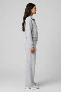 <b>Women's</b> Maroon <b>White</b> Color Block Printed 2-in-1 Polyester <b>Tracksuit</b> Set Full Sleeve Turtleneck Zipper Sporty Loose Fit Joggers - Product Image 4