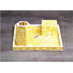 Ensemble de brûleurs d'encens 100% naturels aromatiques indiens de luxe nacre Oud (encensoir)-Aromathérapie écologique - Product Image 2