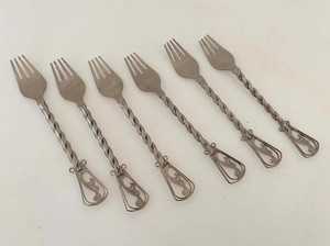 Fourchettes à dîner en métal robustes, ensemble de couverts en acier inoxydable de qualité alimentaire - Product Image 2