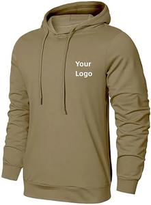 Conjunto Deportivo de Invierno para Hombre, Chaqueta con Capucha y Pantalones de Forro Polar Grueso, con Logotipo Personalizado - Product Image 3