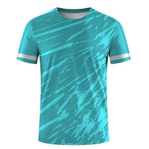 Maillot de football professionnel à motif uni, logo personnalisé, tissu léger et durable, respirant, pour entraînement et matchs, homme - Product Image 1