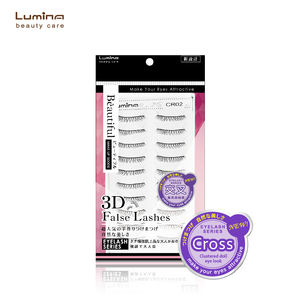 Pestañas Postizas 3D Autoadhesivas Reutilizables Hechas a Mano CR02 al por Mayor de King & Lady Mate, Estilos Naturales - Product Image 3