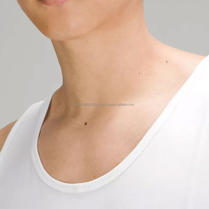 Impression de logo entièrement personnalisée pour débardeur homme pour une utilisation en extérieur et produit très demandé Débardeur homme en couleur unie - Product Image 3