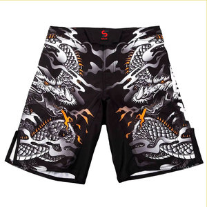 Wholesale Martial Art Wear <b>Stretch</b> Fit Washable Flexible Sweat Resistant <b>Ring</b> Ready Competition Muay Thai Training Boxing Short - Product Image 1
