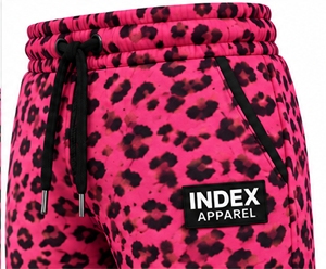 ชุดเซ็ตแทรคสูทเด็กผู้ชายลายเสือดาวสีชมพู ยี่ห้อ Index Apparel แบบมีฮู้ด ซิปหน้า เนื้อผ้าหนา สำหรับฤดูหนาว - Product Image 6