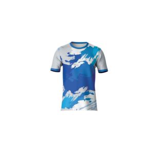 Vêtements de sport décontractés de haute qualité, 100% polyester, jersey uni, sublimation personnalisée sur toute la surface, respirant, séchage rapide - Product Image 2