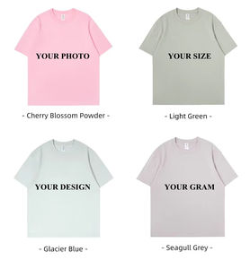 เสื้อยืดคอตตอนหนาพิเศษ 280GSM แบบสั่งทำพิเศษ คอสูงทรงใหญ่พิเศษ ทรงหลวม ไหล่ตก สีดำ - Product Image 5