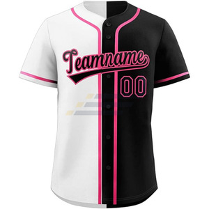Maillot de baseball pour homme, modèle vierge, personnalisable, uni, avec coutures apparentes – Meilleures ventes - Product Image 4