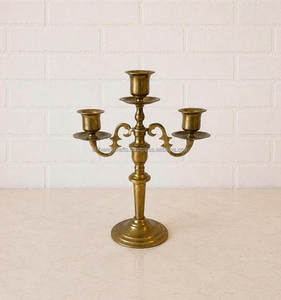 Vintage Metal Candelabras - Heavy-Duty Solid Brass Taper <b>Candle</b> Stand <b>Bulk</b> Manufacturer - Product Image 5