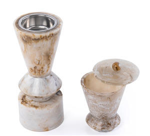 Handmade Epoxy Resin Bakhoor Burner Set With <b>Oud</b> Holder Aromatic Mubakhar Decorative Fragrance <b>Diffuser</b> All Season Use - Product Image 4