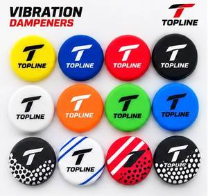 ตัวกันสั่นรูปวงแหวนซิลิโคน TOPLINE สำหรับไม้เทนนิส หลายสี อุปกรณ์ป้องกันการสั่นสะเทือนแบบสากล - Product Image 3