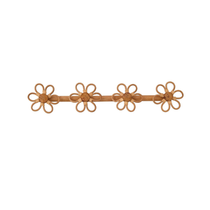 Handmade Eco-friendly Rattan Wall <b>Hooks</b> <b>for</b> <b>Hanging</b> Boho Wall Mount Coat & Towel Rack Wholesale Price from Vietnam - Product Image 1