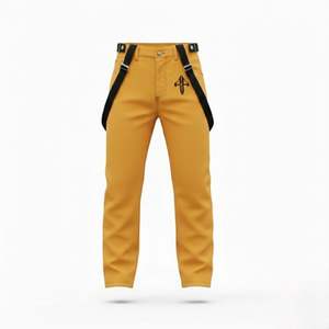 Pantalones de Esquí para Hombre, Nuevos, Lisos, Impermeables (10.000 mm), con Aislamiento de Forro Polar de 240 g, Cierre de Gancho y Bucle, Personalizables, 100% Poliéster - Product Image 5