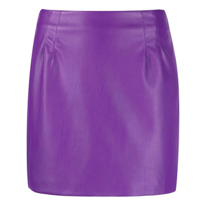 New Design Genuine Real Leather Women Skirts Studded Real Leather Skirts Breathable And Comfortable Real Leather Skirts - Product Image 4