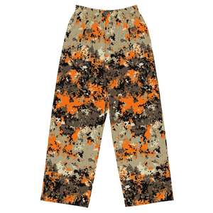 Pantalones Rectos para Hombre, Estampado Completo, Sin Tejido, Venta al Por Mayor |   Pantalones Casuales Ligeros de Poliéster - Product Image 1