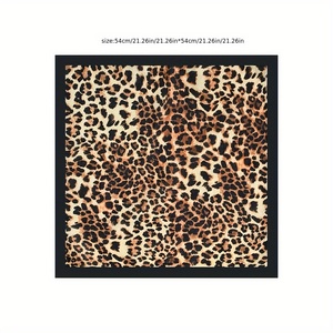 Pañuelo de Cabeza con Diseño de Flores Personalizado para Mujer, Pañuelo de Seda y Satén, Pañuelos para la Cabeza, Bandanas para Mujer - Product Image 1