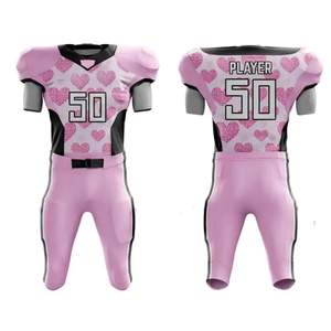 Wholesale Top Selling RAPID SPORTS Winter Adult American Football Jerseys Customized Breathable Quick Dry 100% Polyester Front - Product Image 5