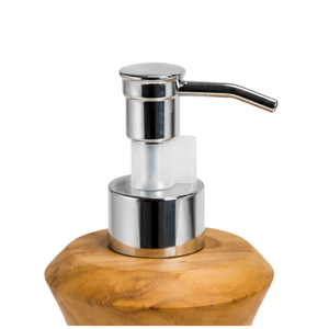 Ensemble de lavage des mains en teck artisanal ARTERRA Premium, distributeur de savon liquide moderne pour hôtel de luxe - Product Image 2
