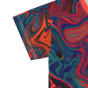 Camiseta Corta de Verano para Mujer, Estilo Vintage, Ecológica, de Algodón, Cuello Redondo, con Logotipo Personalizado, Estampado Hip Hop, con Color Personalizado - Product Image 5