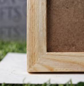 Cadre photo en bois de pin en gros – Support photo en bois naturel pour la décoration de la maison et du bureau - Product Image 5