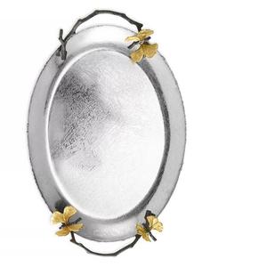 Bandeja de Metal India Superior para Aperitivos, Diseño Artesanal, Ideal para Restaurantes de Alta Gama y Uso Doméstico Contemporáneo - Product Image 3