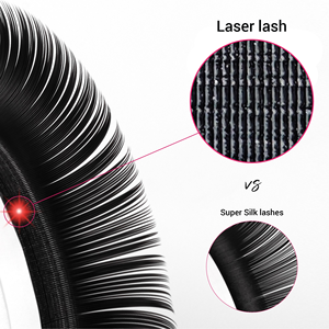 Charmlash, fournisseur professionnel de cils, extensions de cils au laser, cils russes légers, 30 % plus longs, D Curl - Product Image 1