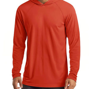 เสื้อยืดตกปลาแบบกำหนดเองสำหรับ OEM แบรนด์ส่วนตัว ผู้ผลิตขายส่ง ผู้จัดจำหน่าย ผลิตจำนวนมาก ป้องกันรังสียูวี ชุดฝึกซ้อม - Product Image 1