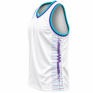 Maillot de basket-ball sur mesure de haute qualité avec matériaux de qualité supérieure, couleurs, taille et logo personnalisés, maillot de basket-ball pour hommes - Product Image 2