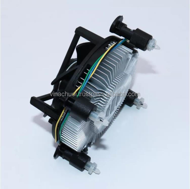 cpu cooler for INTEL LGA775 lga 1155 1156 1150 4Pin Desktop Computer PC Aluminum CPU Heatsink cheap Cooler Fan