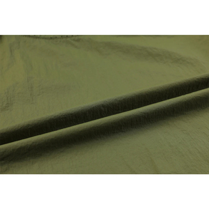 Veste coupe-vent à capuche pour homme, vert olive, respirante, fermeture éclair, style décontracté, vêtement de printemps, coupe régulière, matière polyester - Product Image 5